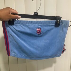 K-Swiss Blue Mini bandue top